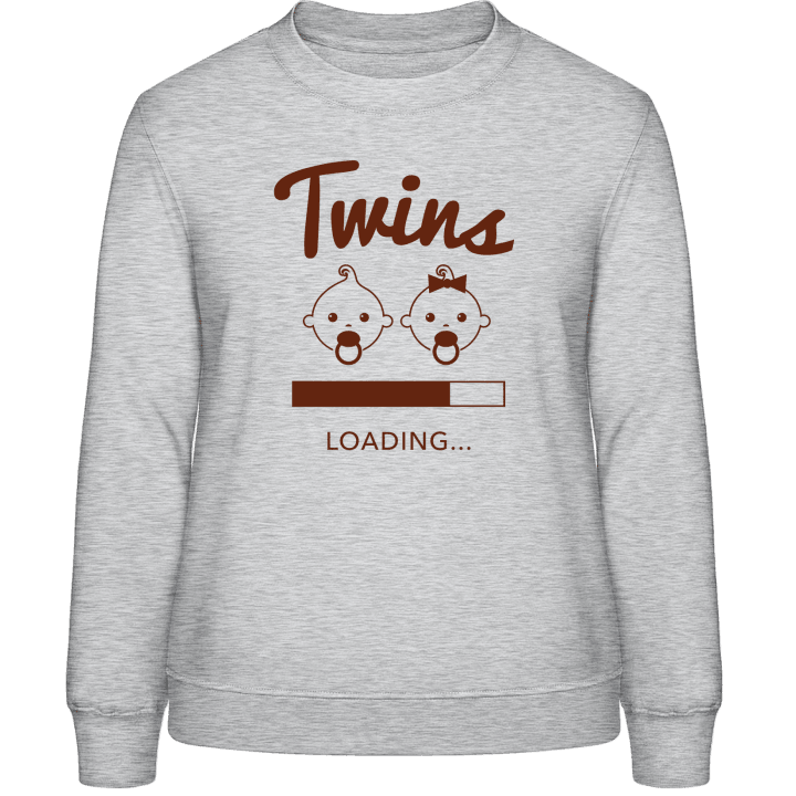 Twins Boy and Girl Frauen Sweatshirt 0 image