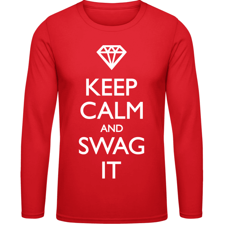 Keep Calm and Swag it Shirt met lange mouwen 0 image