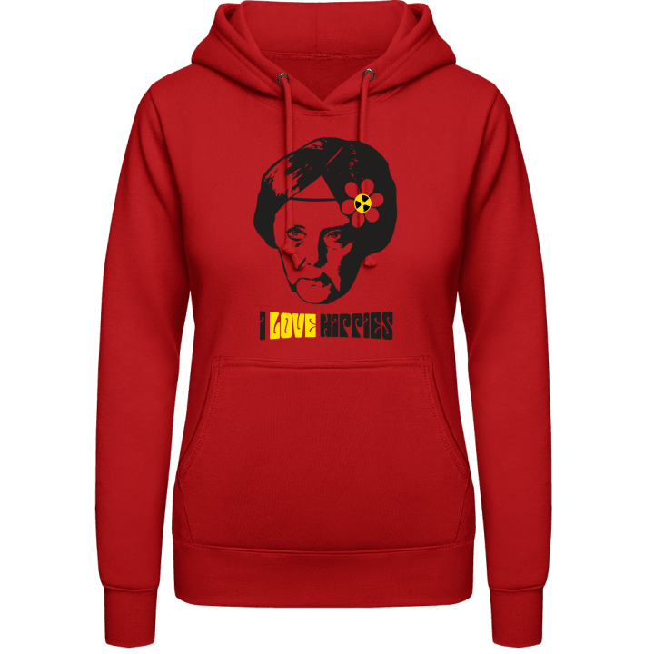 I Love Hippies Vrouwen Hoodie contain pic