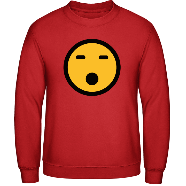 Tired Smiley Sweatshirt contain pic