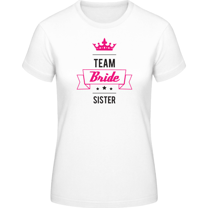 Bridal Team Sister T-shirt til kvinder 0 image