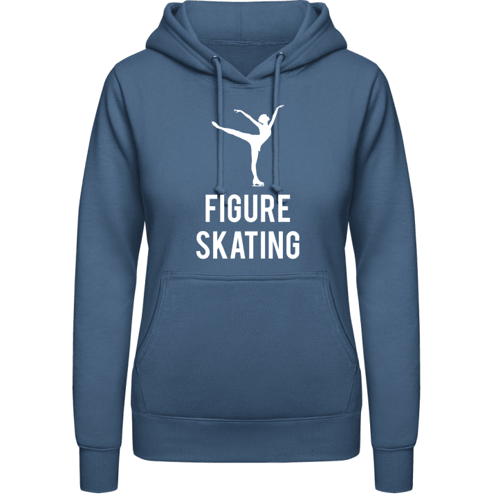 Figure Skating Logo Hoodie för kvinnor contain pic