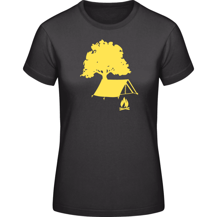 Camping T-shirt til kvinder 0 image