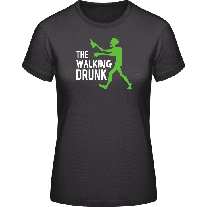 The Walking Drunk T-skjorte for kvinner contain pic