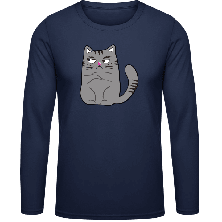 Fat Cat Comic Langarmshirt 0 image