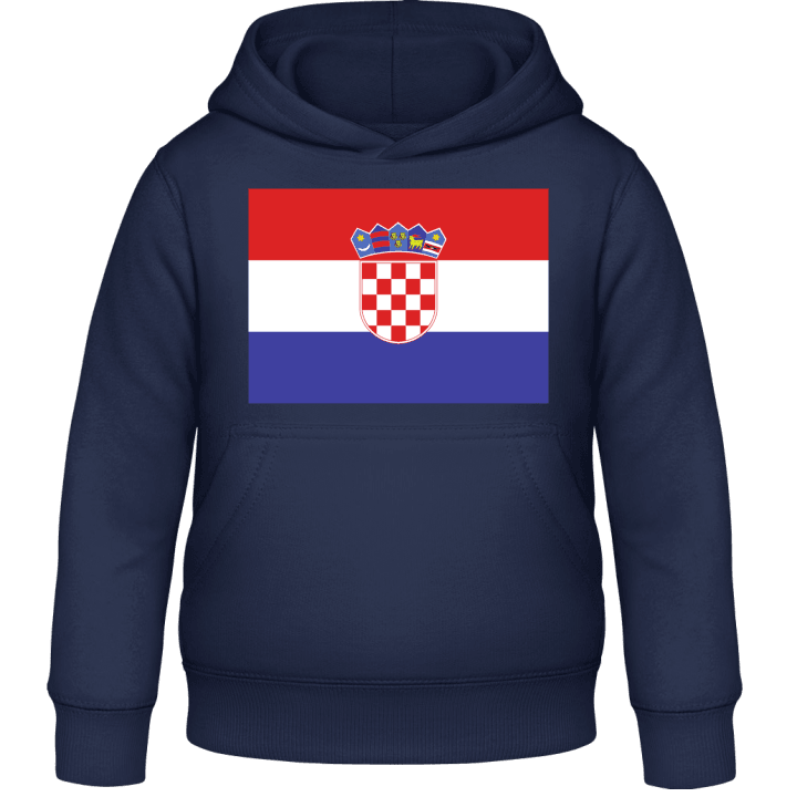 Croatia Flag Kids Hoodie contain pic