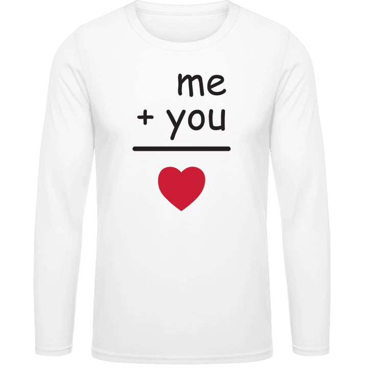 Me You Love Shirt met lange mouwen contain pic