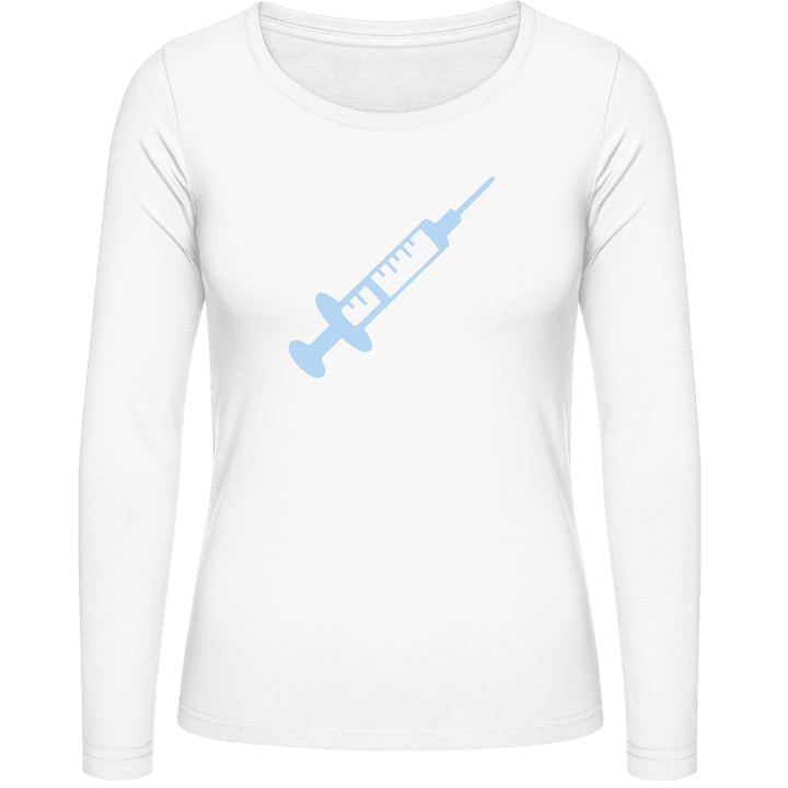 Injection T-shirt à manches longues pour femmes contain pic