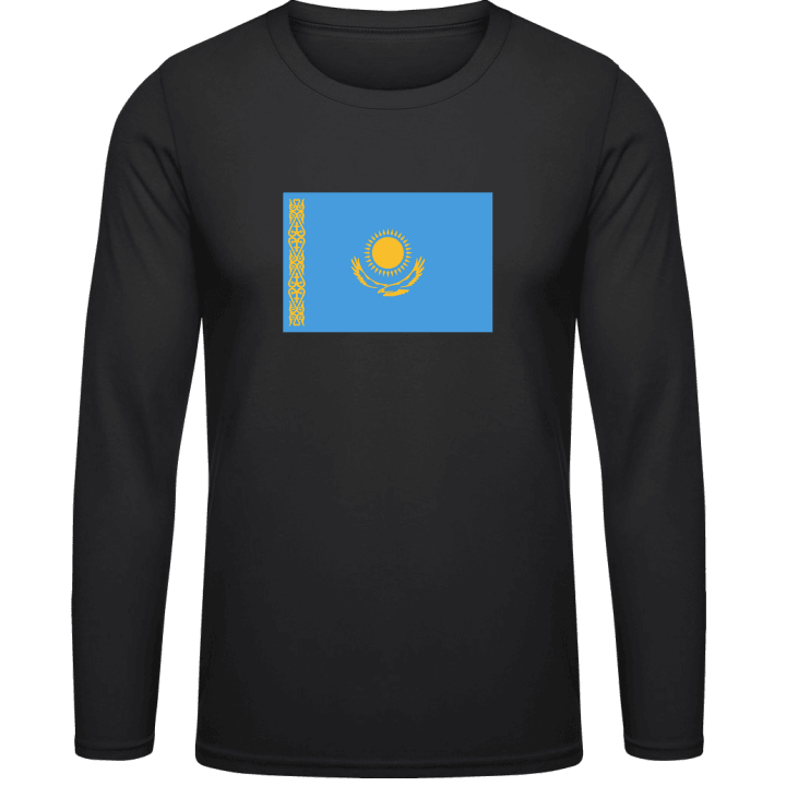 Flag of Kazakhstan Long Sleeve Shirt contain pic