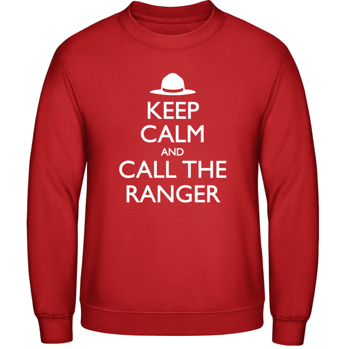 Keep Calm And Call The Ranger Felpa contain pic