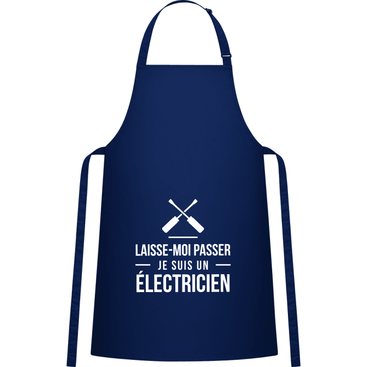 Laisse-Moi Passer Je Suis Un Électricien Kitchen Apron 0 image