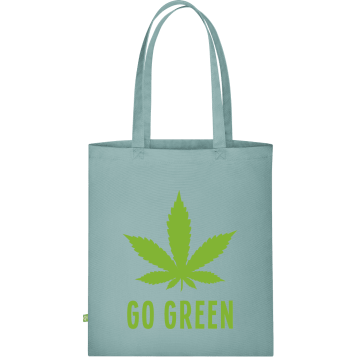 Go Green Marijuana Stofftasche contain pic