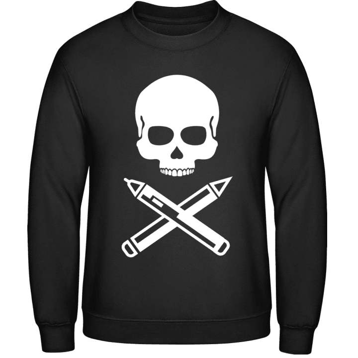 Writer Skull Sweatshirt contain pic