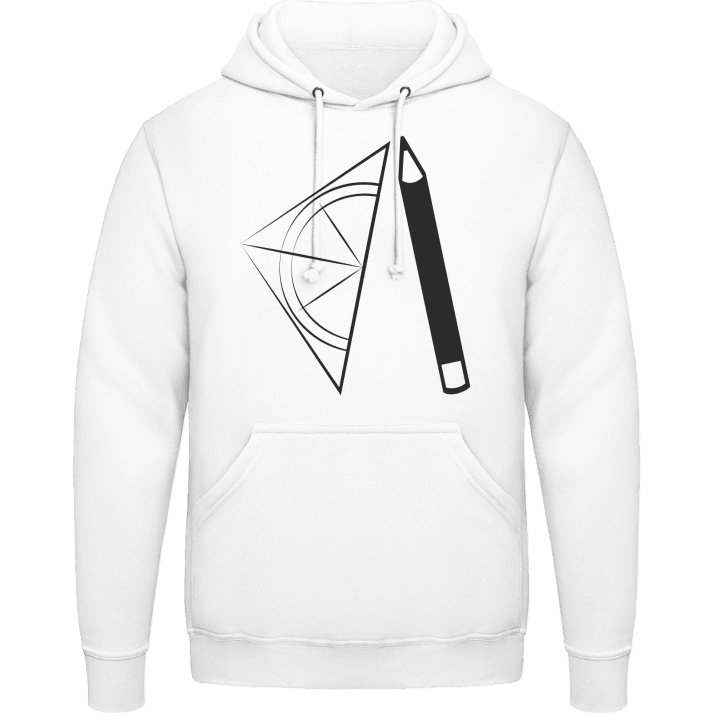 Geometry Pencil Triangle Sudadera con capucha contain pic