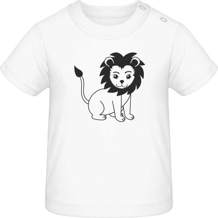 Cute Lion Character Baby T-Shirt 0 image
