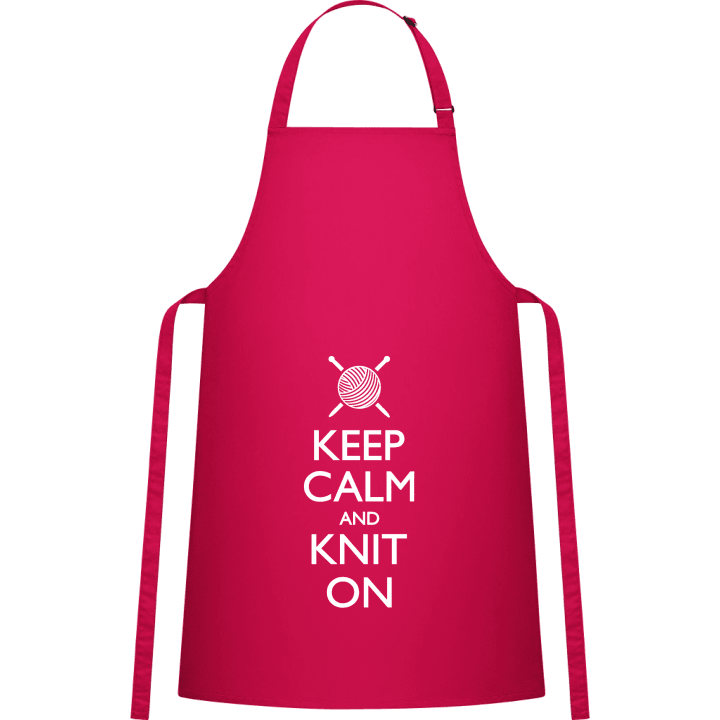 Keep Calm And Knit On Förkläde för matlagning 0 image