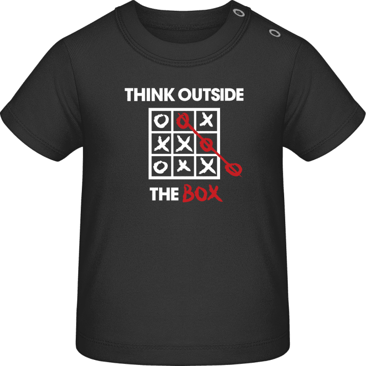Think Outside The Box T-shirt för bebisar 0 image