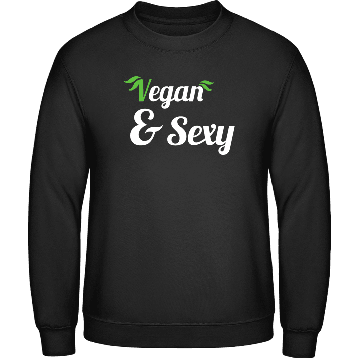 Vegan & Sexy Sweatshirt contain pic
