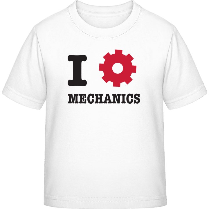 I Love Mechanics T-skjorte for barn contain pic