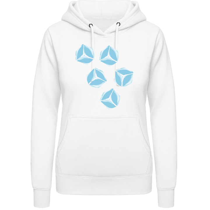 Ice Cubes Vrouwen Hoodie contain pic