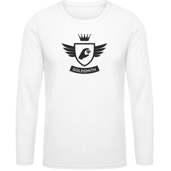 Goldsmith Coat Of Arms Winged T-shirt à manches longues contain pic