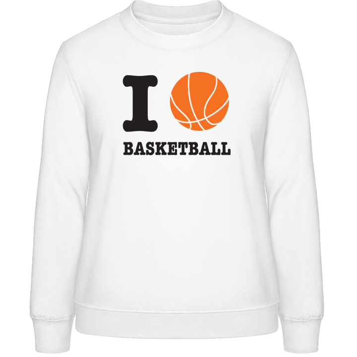 Basketball Love Sweat-shirt pour femme contain pic