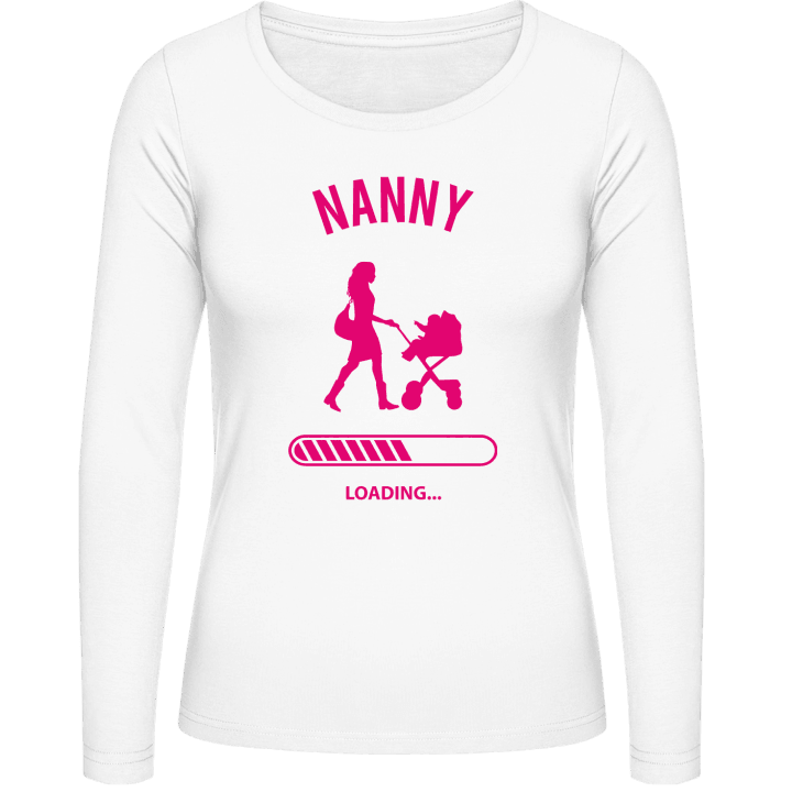 Nanny Loading T-shirt à manches longues pour femmes contain pic