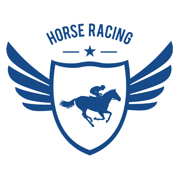 Horse Racing Winged Langermet skjorte for kvinner 0 image
