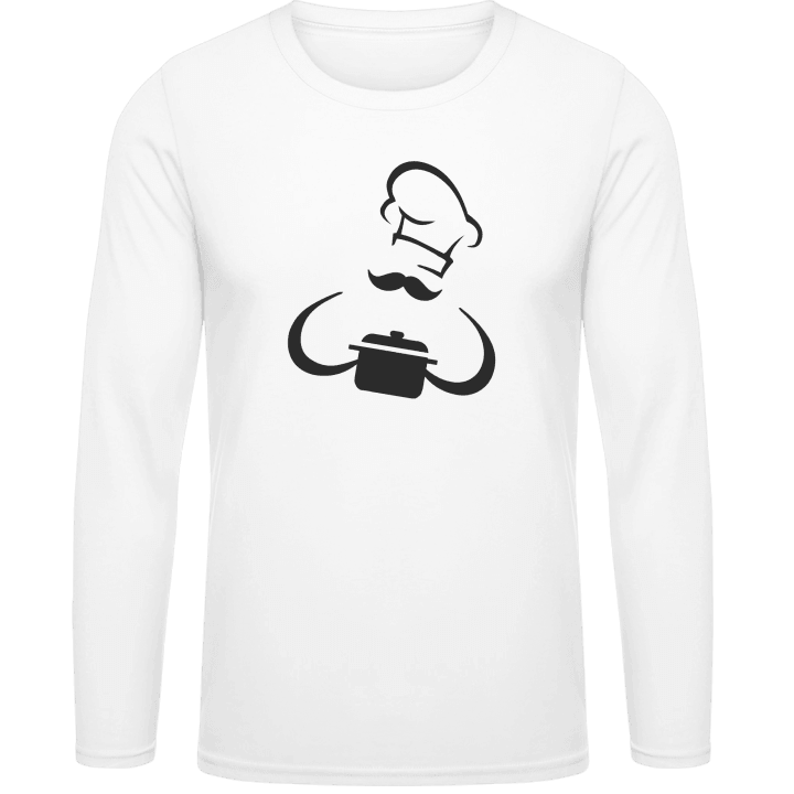Chef Comic Langarmshirt contain pic