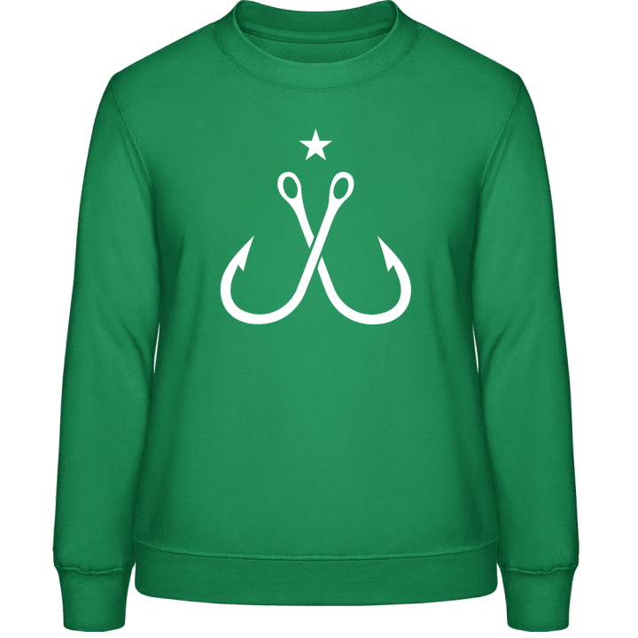 Fishhooks with Star Sweat-shirt pour femme contain pic