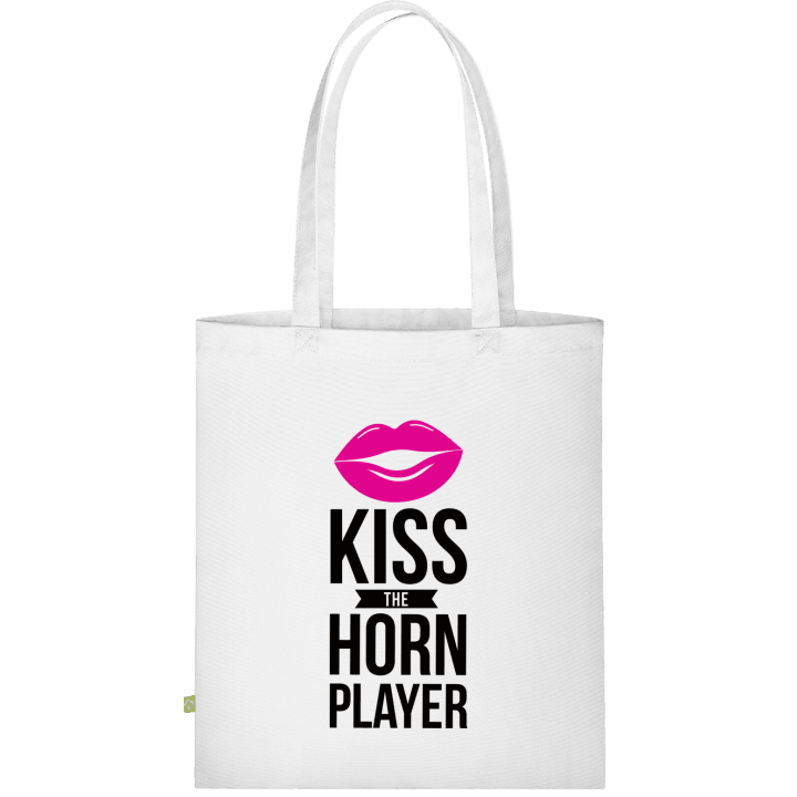 Kiss The Horn Player Stoffen tas contain pic