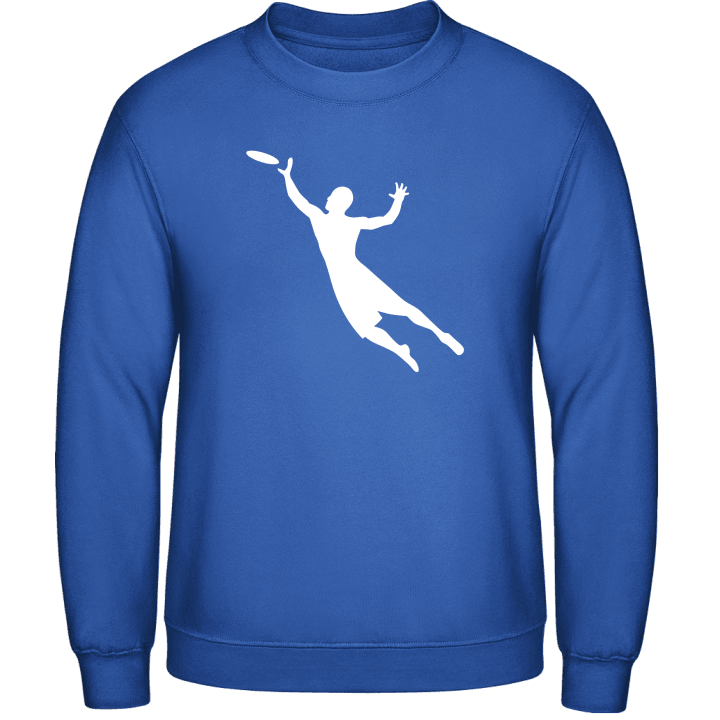 Frisbee Player Silhouette Sweatshirt contain pic
