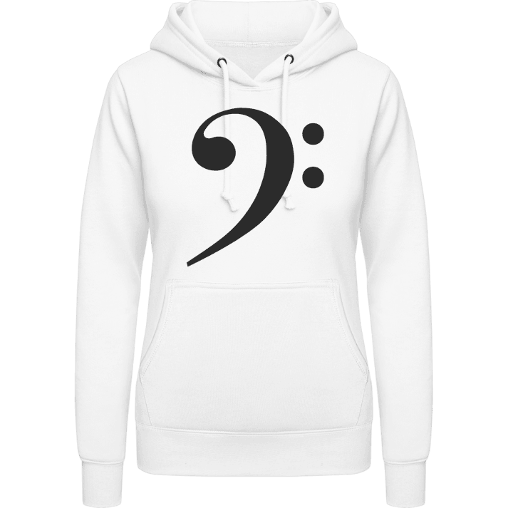 Bass Clef Women Hoodie contain pic
