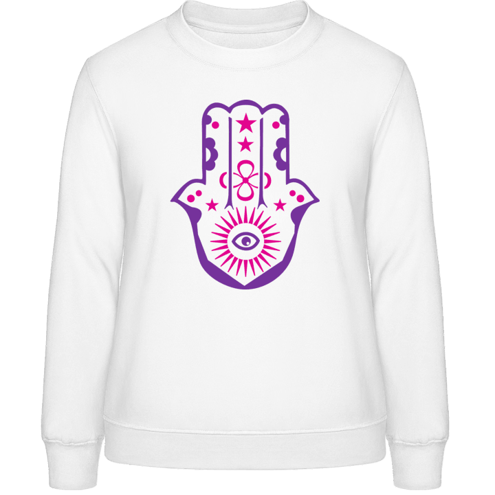 Hamsa Frauen Sweatshirt contain pic