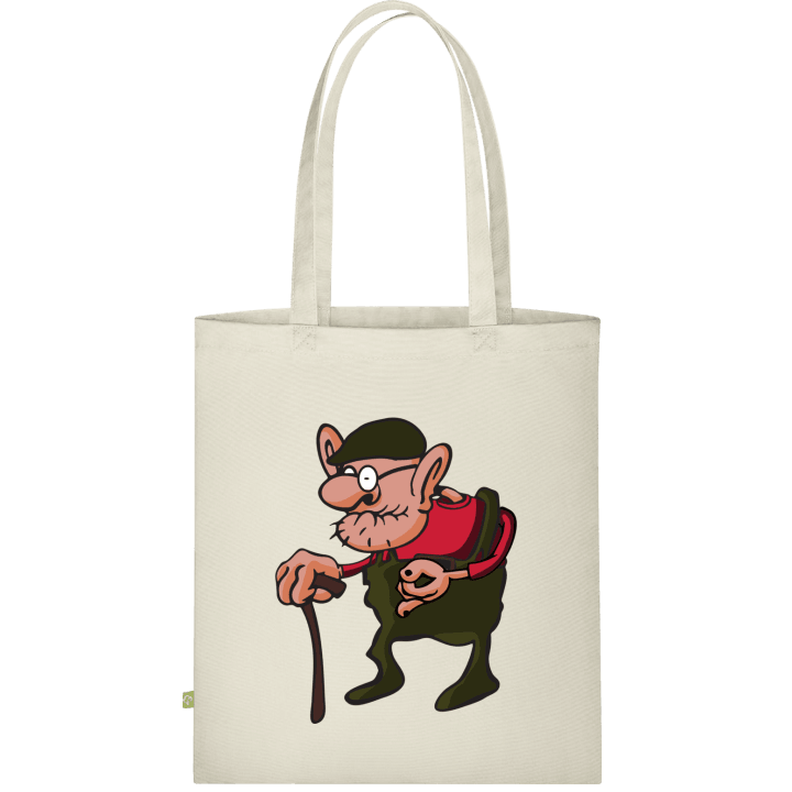Grandpa Comic Senior Bolsa de tela contain pic