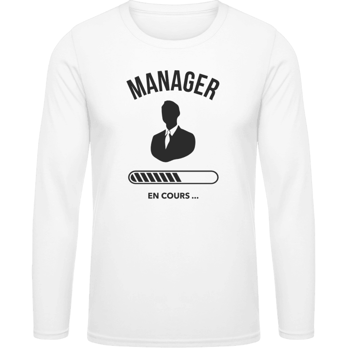 Manager en cours Langarmshirt contain pic