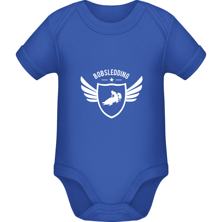 Bobsledding Winged Baby romperdress contain pic