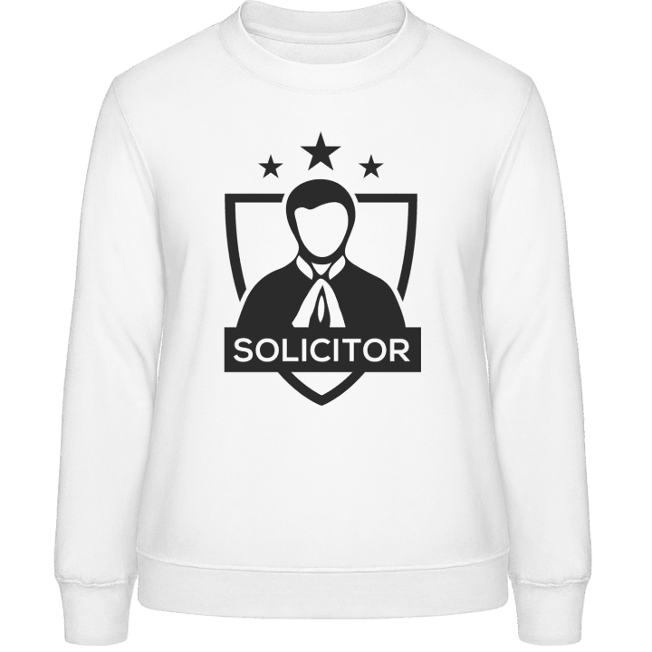 Solicitor Coat Of Arms Sweatshirt för kvinnor contain pic