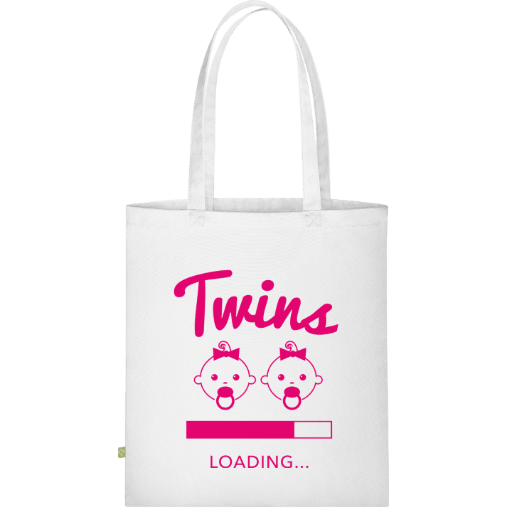 Twins Two Baby Girls Borsa in tessuto 0 image