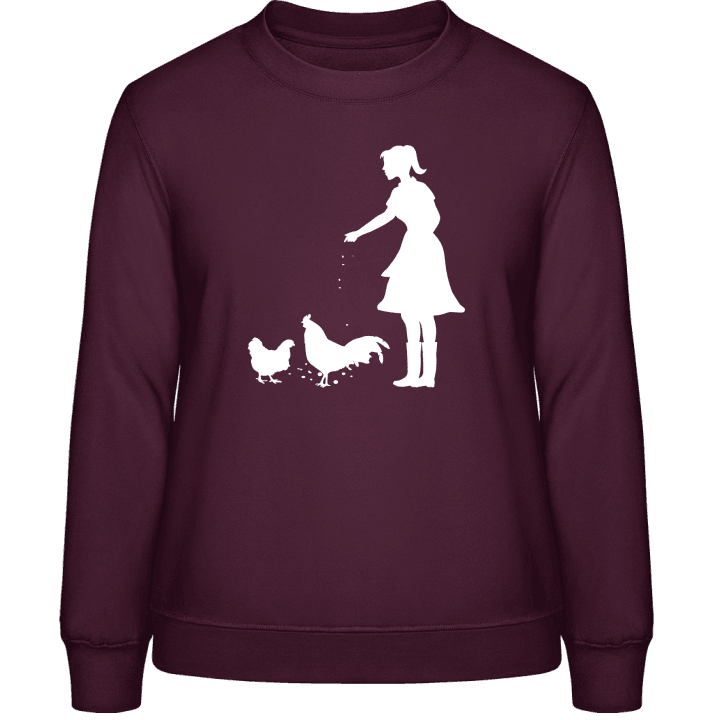 Farmer's Wife Sweatshirt för kvinnor contain pic
