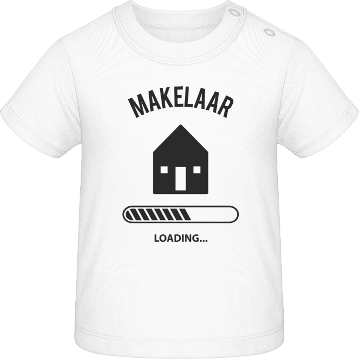 Makelaar loading T-shirt för bebisar contain pic