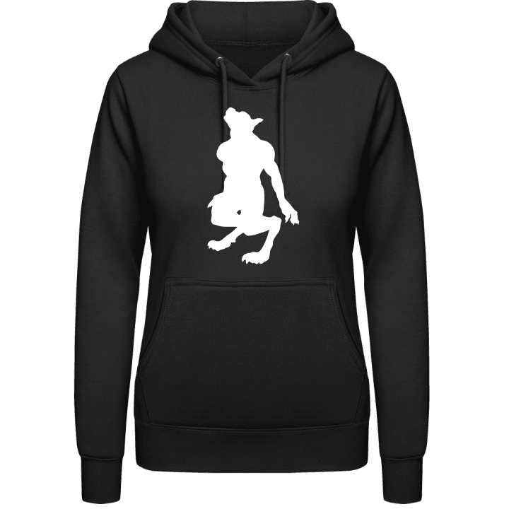 Werewolf Silhouette Felpa con cappuccio da donna 0 image