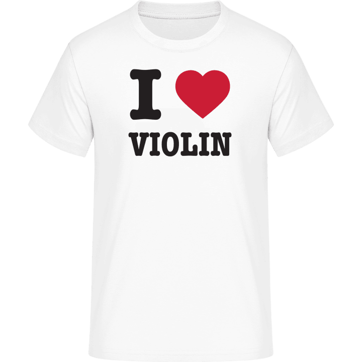 I Love Violin T-Shirt 0 image