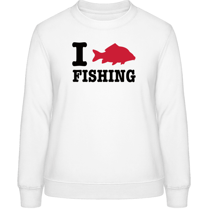 I Love Fishing Frauen Sweatshirt 0 image