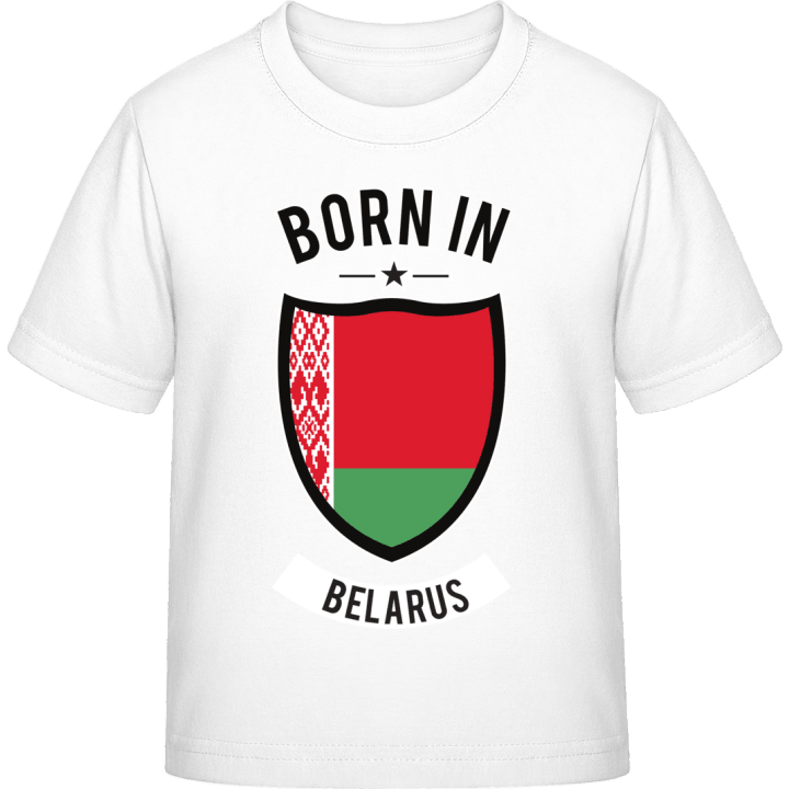 Born in Belarus Kinder T-Shirt contain pic