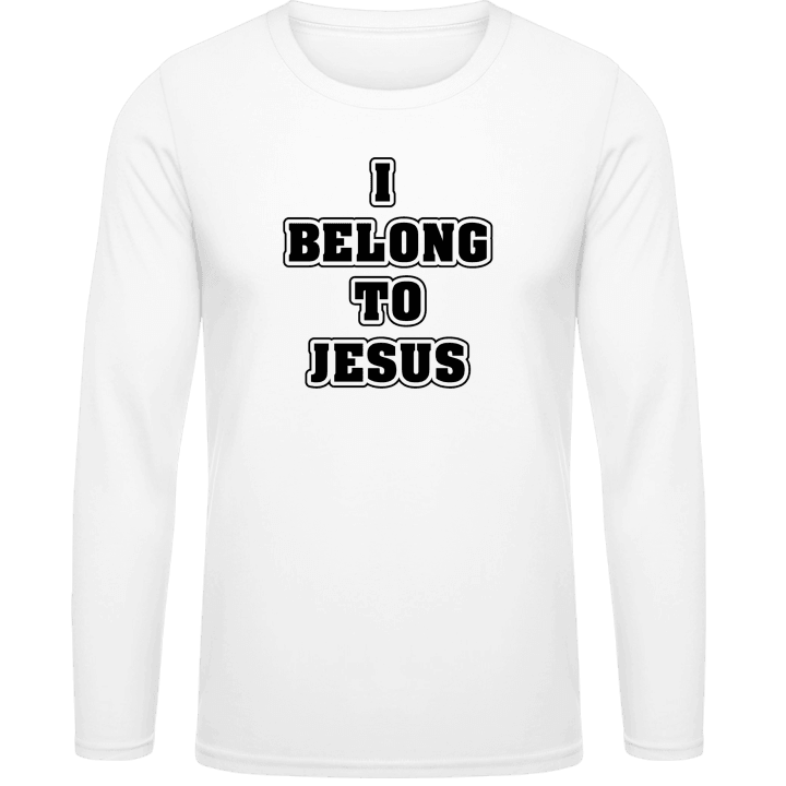 I Belong To Jesus T-shirt à manches longues contain pic