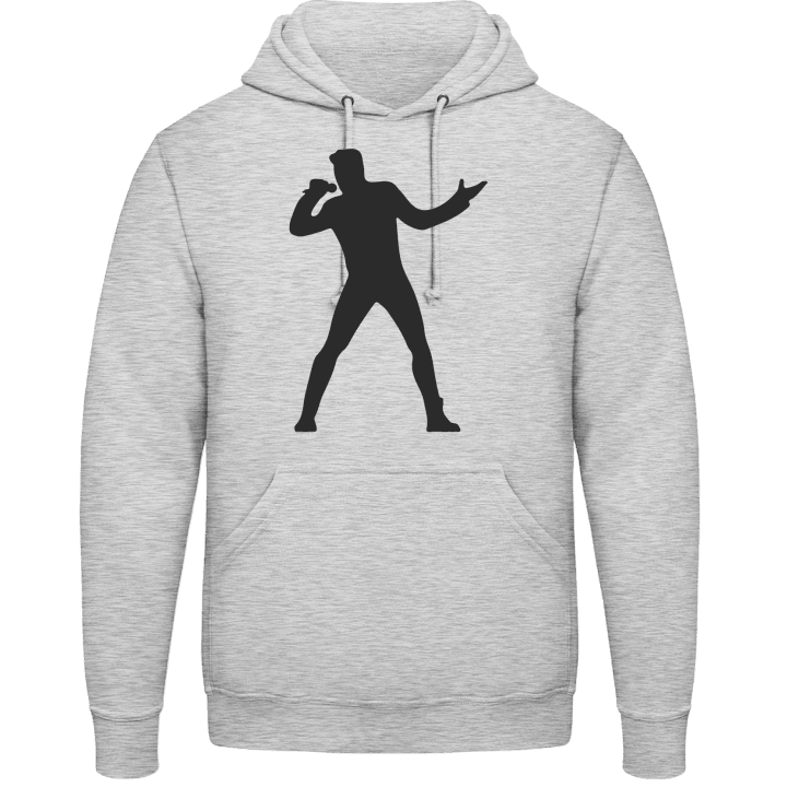 Solo Singer Silhouette Hoodie contain pic