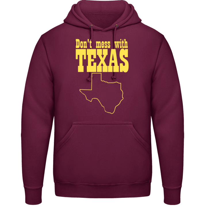 Dont Mess With Texas Sudadera con capucha contain pic