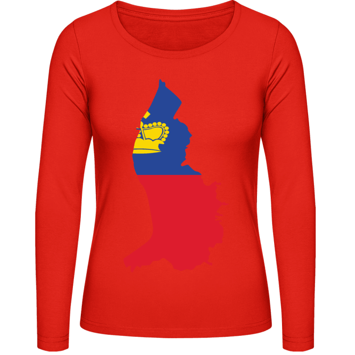 Liechtenstein Camisa de manga larga para mujer contain pic