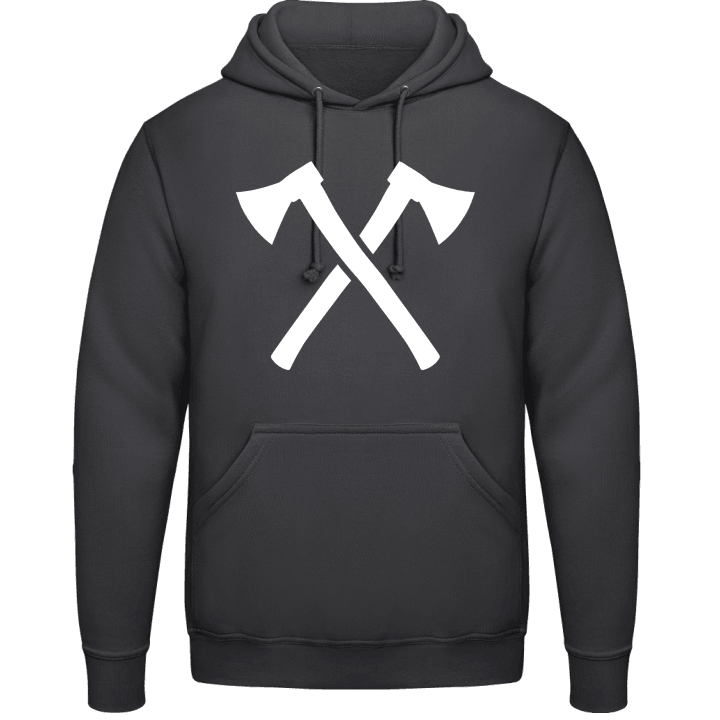 Crossed Axes Hoodie contain pic